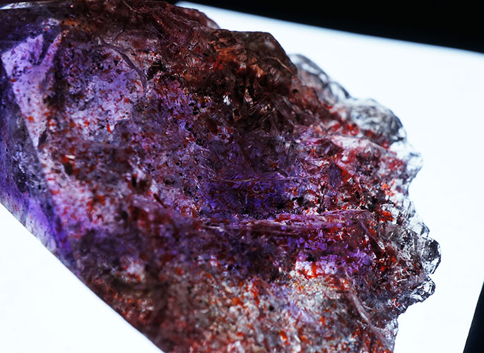 アメジストエレスチャル原石-1