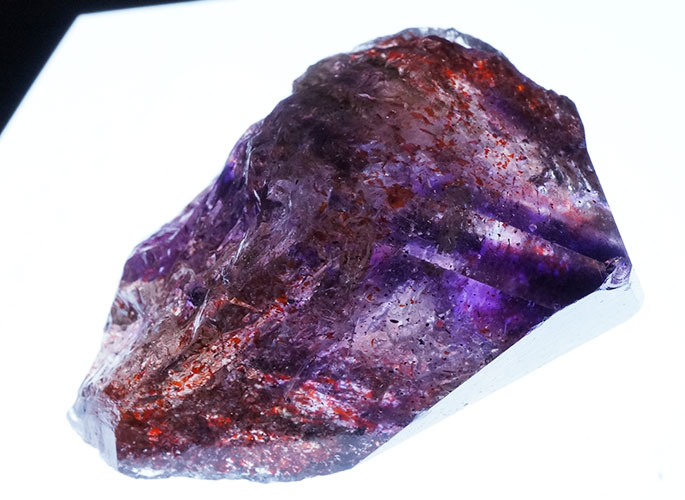 アメジストエレスチャル原石-3