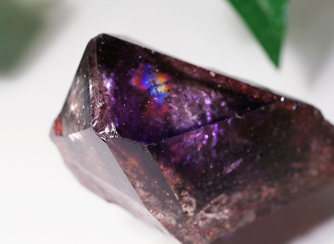 アメジストエレスチャル原石-6