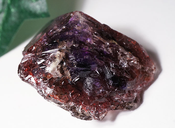 アメジストエレスチャル原石-7