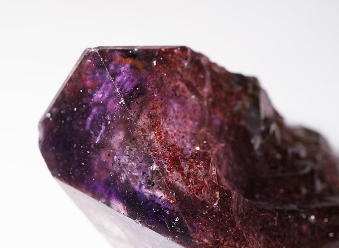 アメジストエレスチャル原石-8