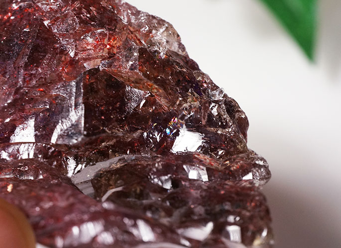 アメジストエレスチャル原石-9