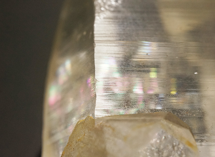 ロシア・ウラル産レムリアンクォーツ(セルフヒールド)&パイライト-8