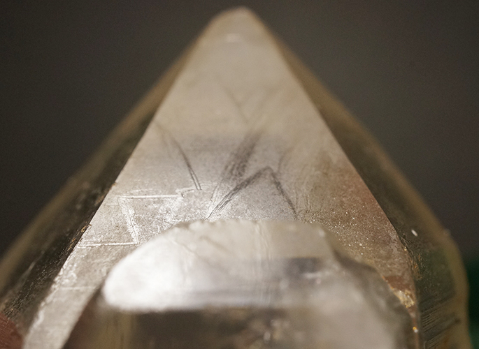 ロシア・ウラル産レムリアンクォーツ(セルフヒールド)&パイライト-13