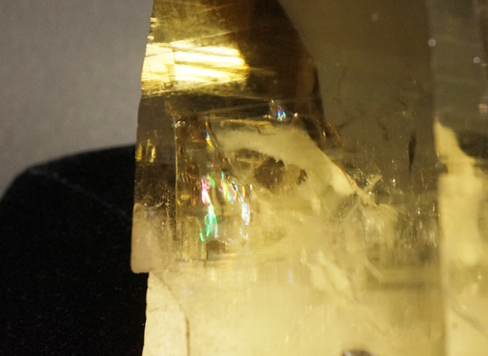 最高品質　天然シトリン（レインボー＆レコードキーパー）-1