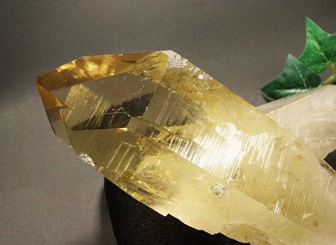 最高品質　天然シトリン（レインボー＆レコードキーパー）-2