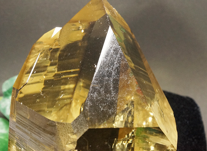 最高品質　天然シトリン（レインボー＆レコードキーパー）-8