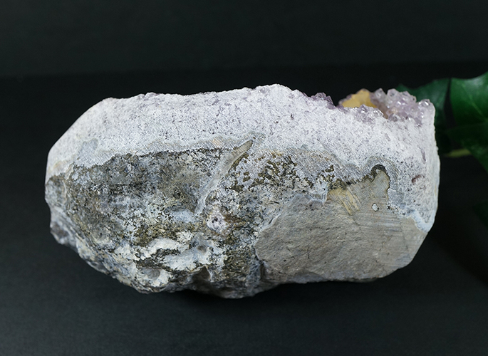 アメジストクラスターwithカルサイト-6