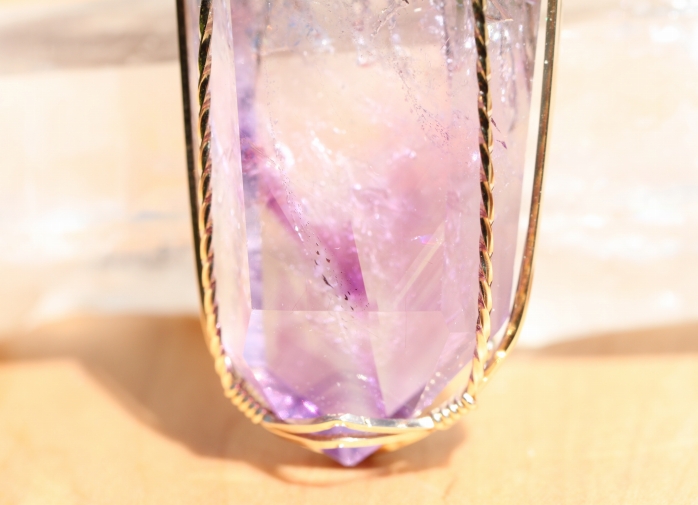 アメジストペンダントトップ-2