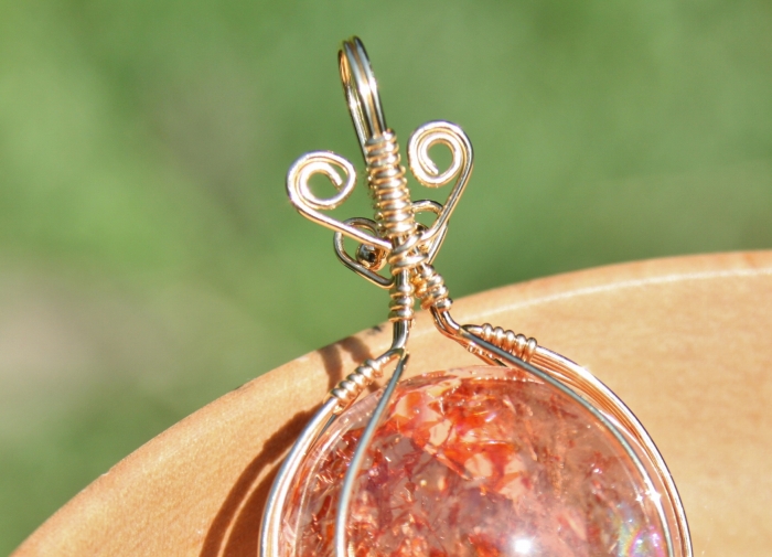 レッドエレスチャルペンダントトップ-4