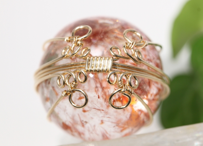 レッドエレスチャルペンダントトップ-10