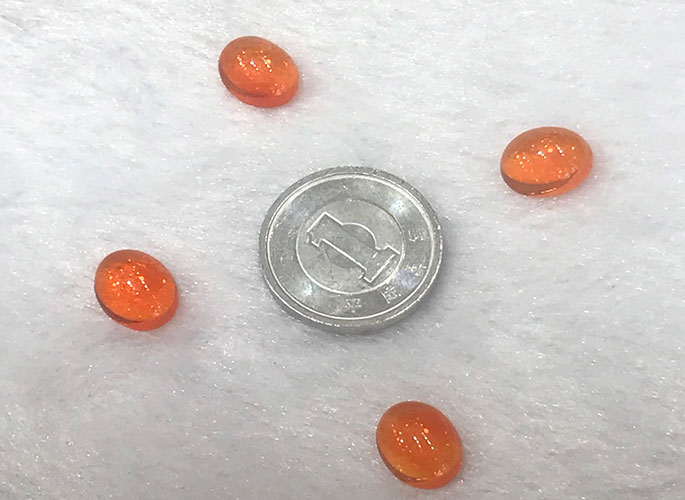 ファイアーオパール&プレセリブルーストーン セット (フェニックス&龍のエネルギーを復活→統合)ワーク用-6